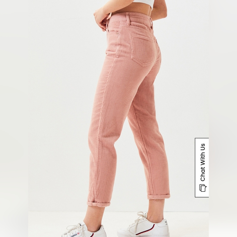 PacSun Hibiscus Pink Courderoy Pants